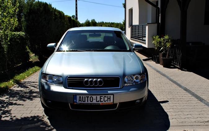 Audi A4 cena 12900 przebieg: 151427, rok produkcji 2003 z Jedwabne małe 121